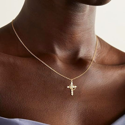 Cross Crown Necklace